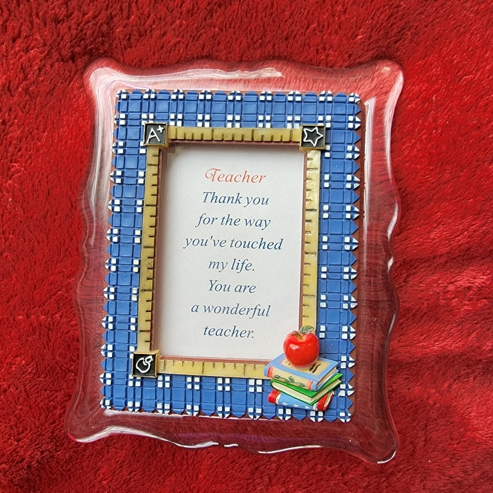 💰🌟 3 for $13 Thank You Teacher Gift, Framed Quote